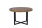 Baker Nixon 120cm Round Dining Table with metal cross legs and reclaimed timber table top for a unique feel to each piece