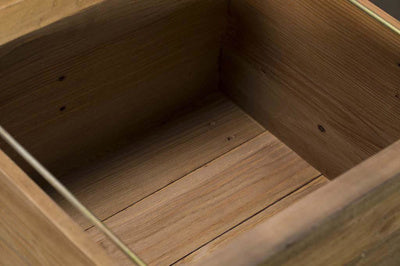 Baker Nixon 2 Drawer Filing Cabinet has been crafted from reclaimed woods and features 2 drawers with integrate rails for storing document folders