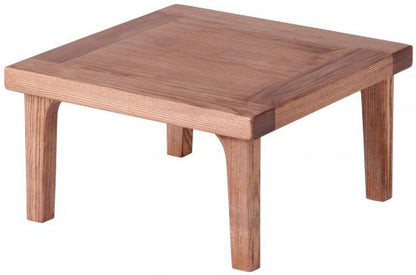 Carlton Furniture Wilton Relax Stool is crafted from a solid wood base