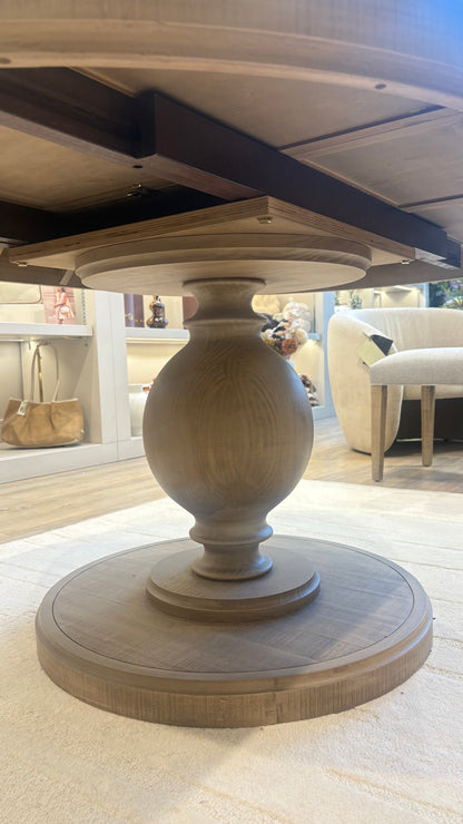 Gallery Direct Vancouver Round Extending Dining Table
