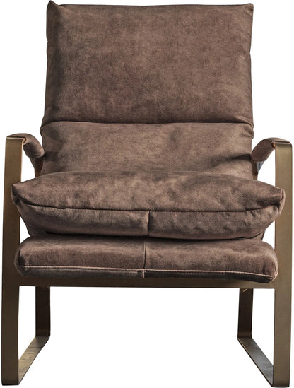Gallery Direct Fabien Lounge Chair in Mineral
