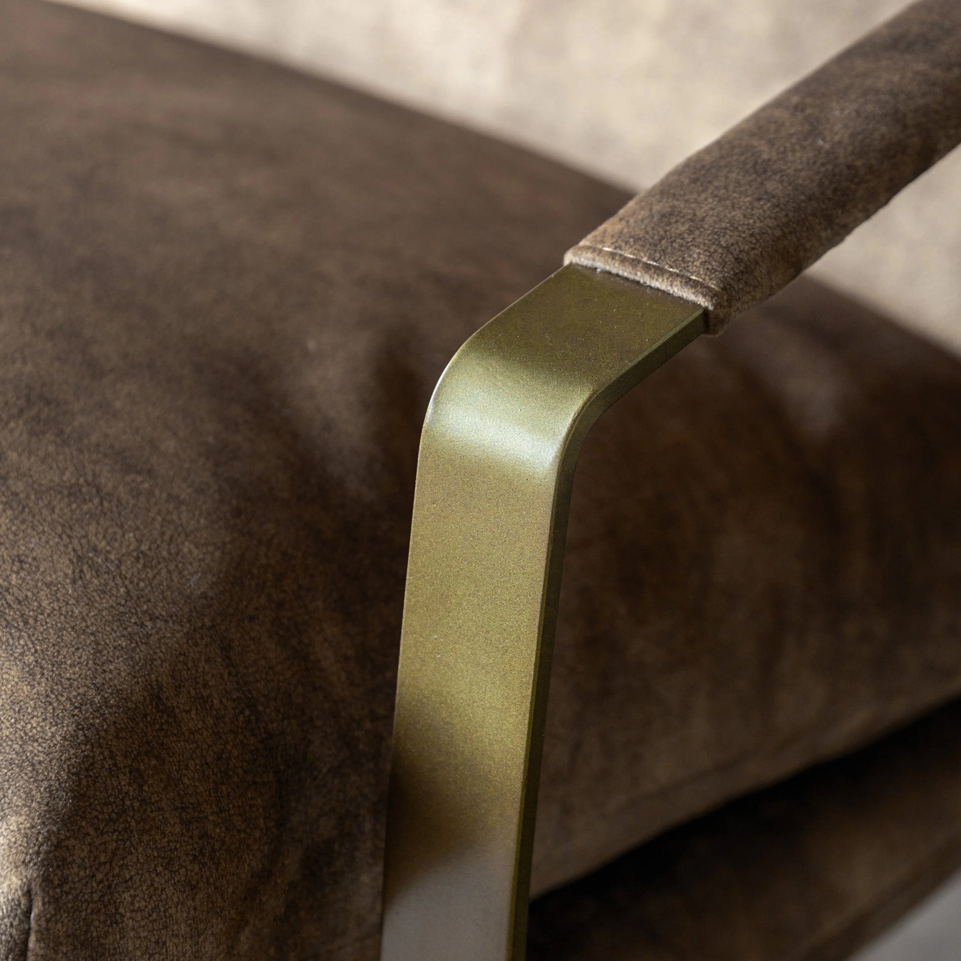 Gallery Direct Fabien Lounge Chair in Mineral