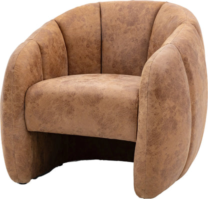 Gallery Direct Atella Tub Chair in Antique Tan