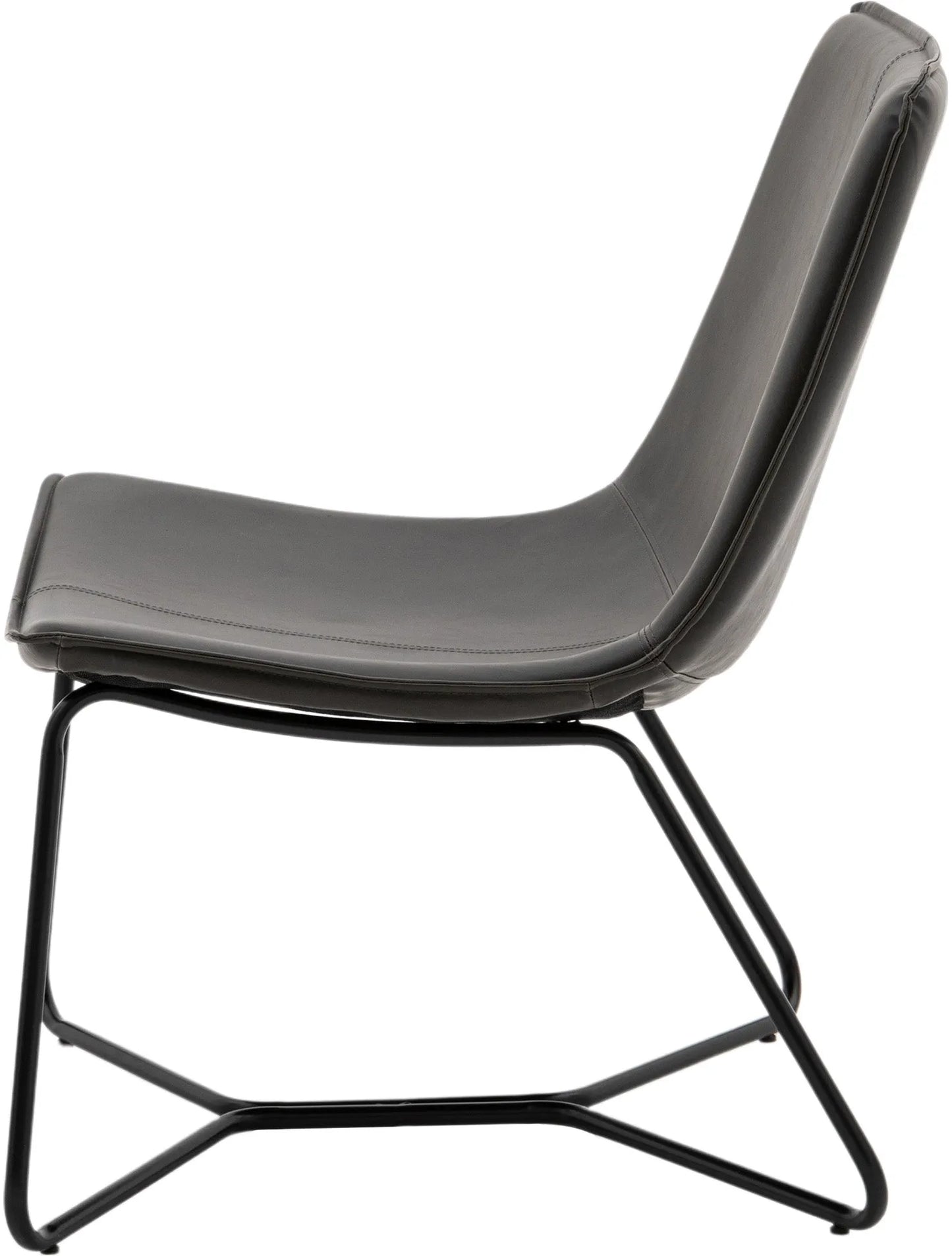 Gallery Direct Hawking Lounge Chair in Charcoal