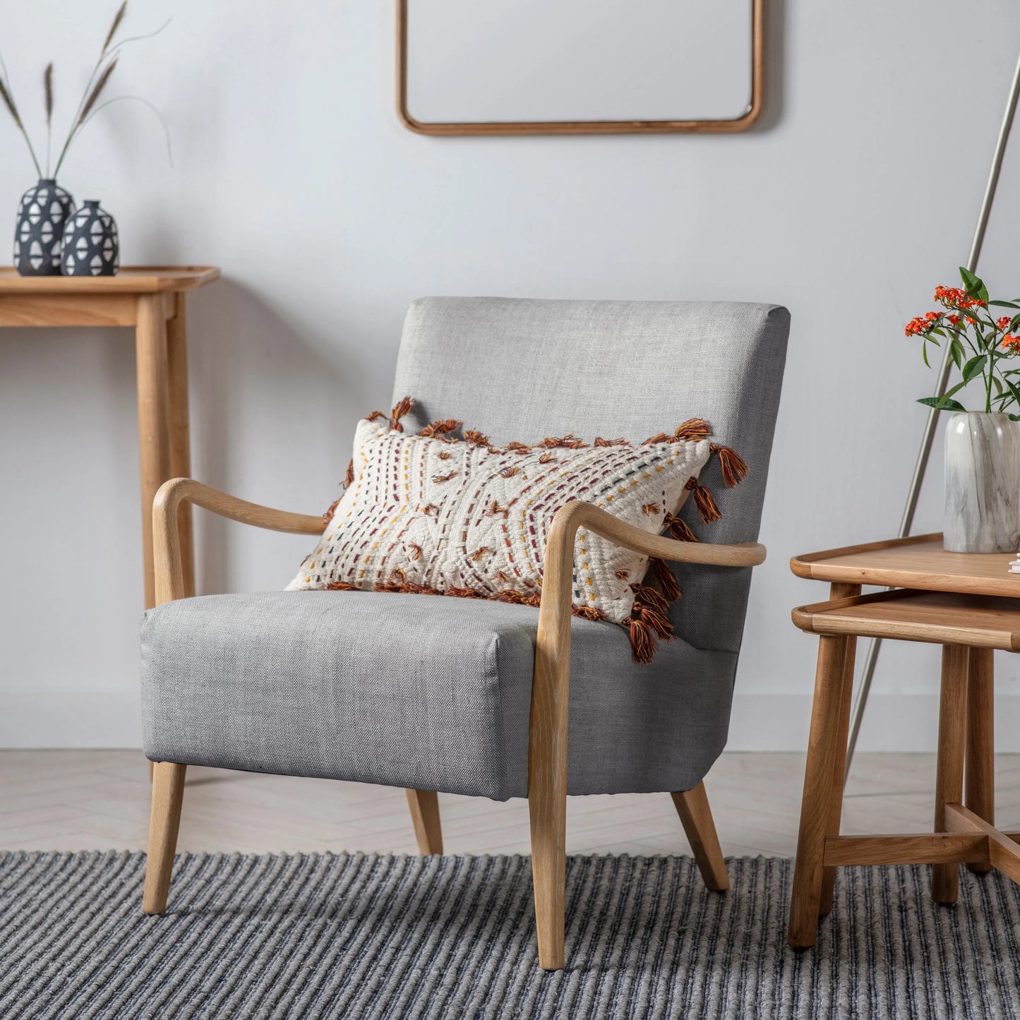 Gallery Direct Chedworth Armchair in Charcoal