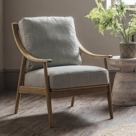 Gallery Direct Reliant Armchair in Natural