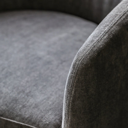 Gallery Direct Asko Armchair in Anthracite