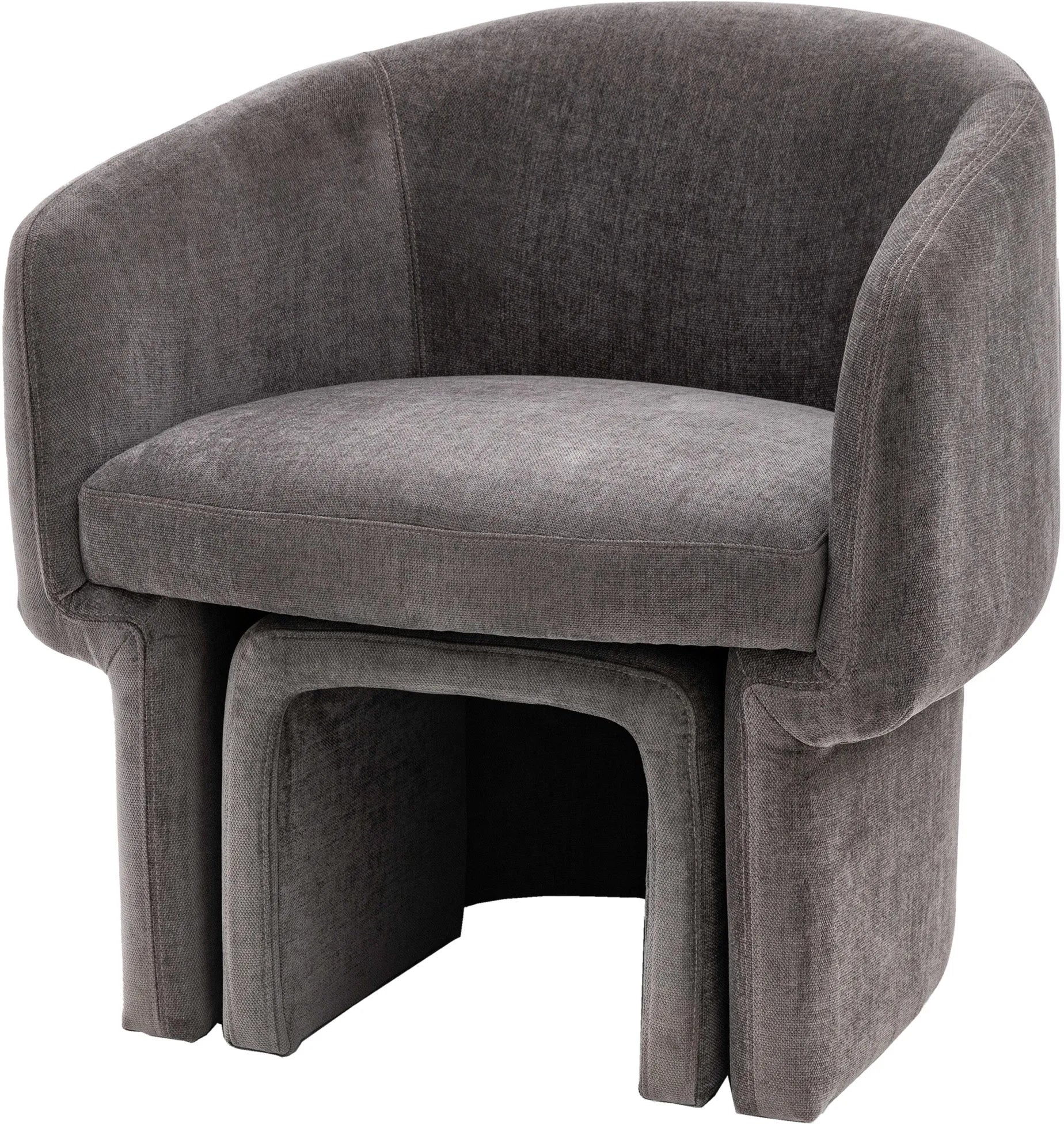 Gallery Direct Asko Armchair in Anthracite