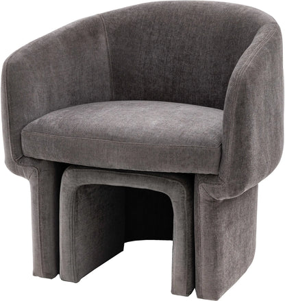 Gallery Direct Asko Armchair in Anthracite