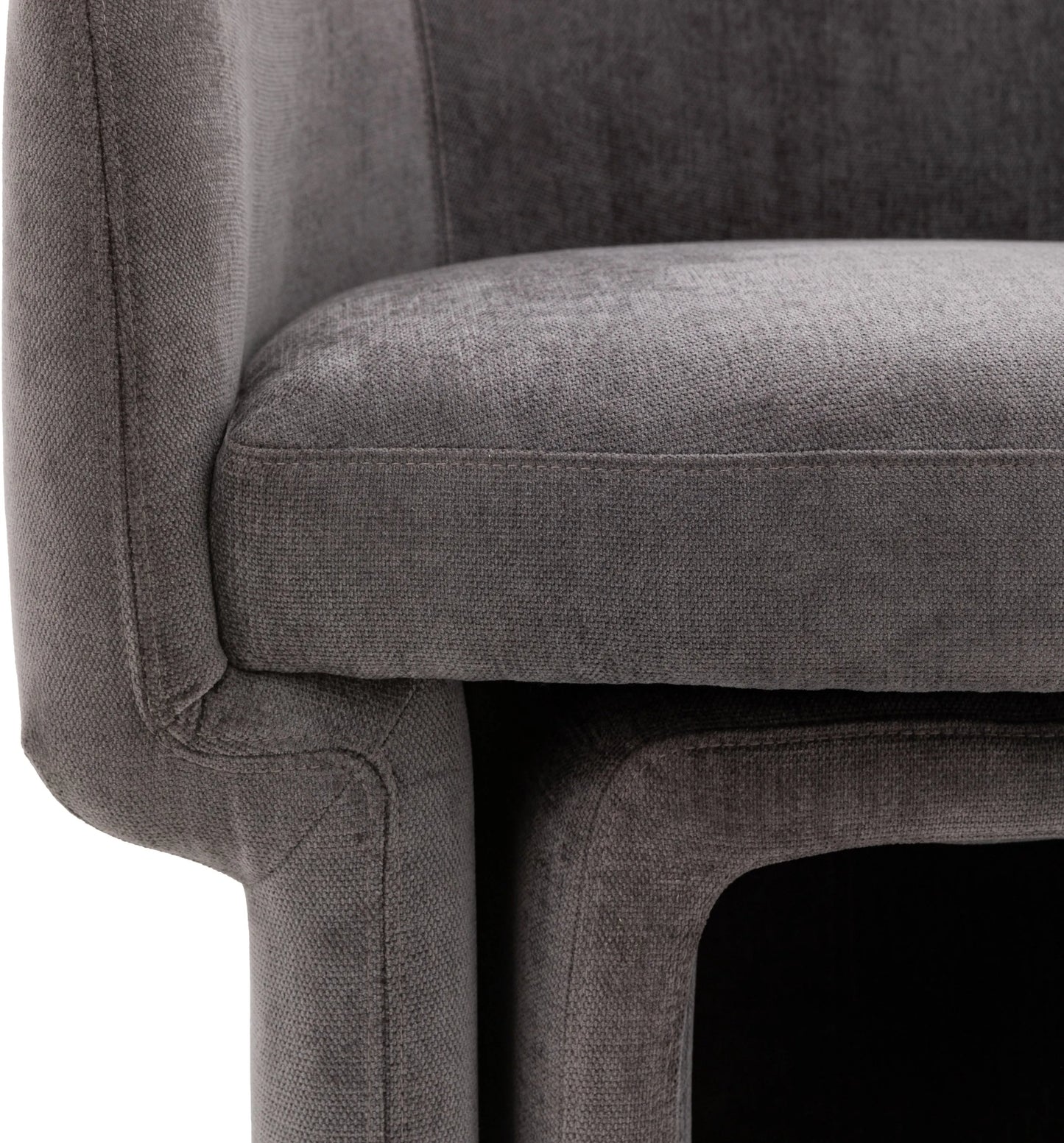 Gallery Direct Asko Armchair in Anthracite