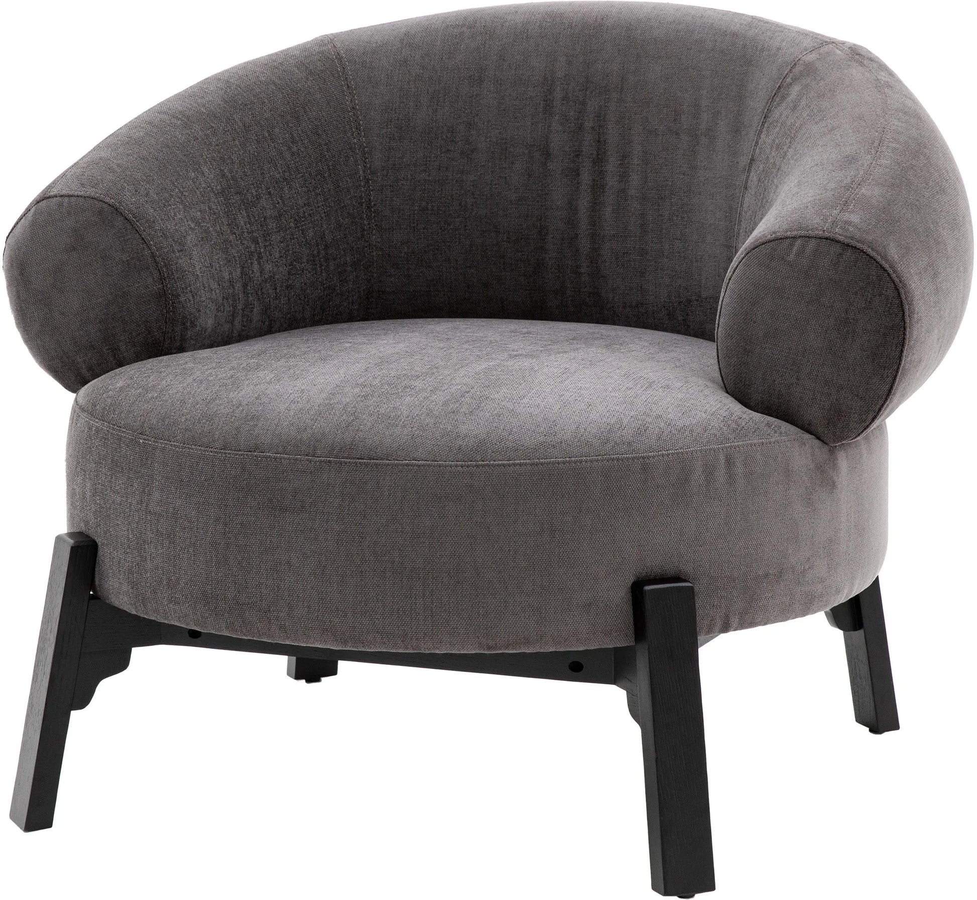 Gallery Direct Ardo Armchair in Anthracite