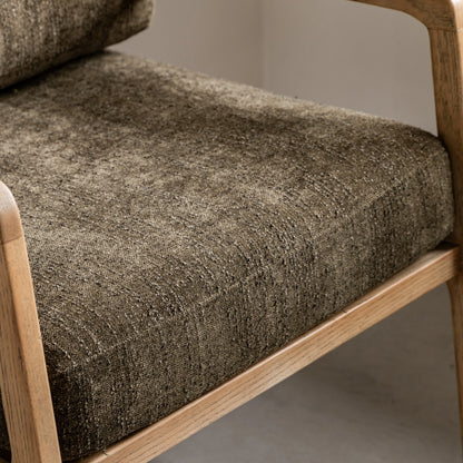 Gallery Direct Cortona Armchair in Moss Green