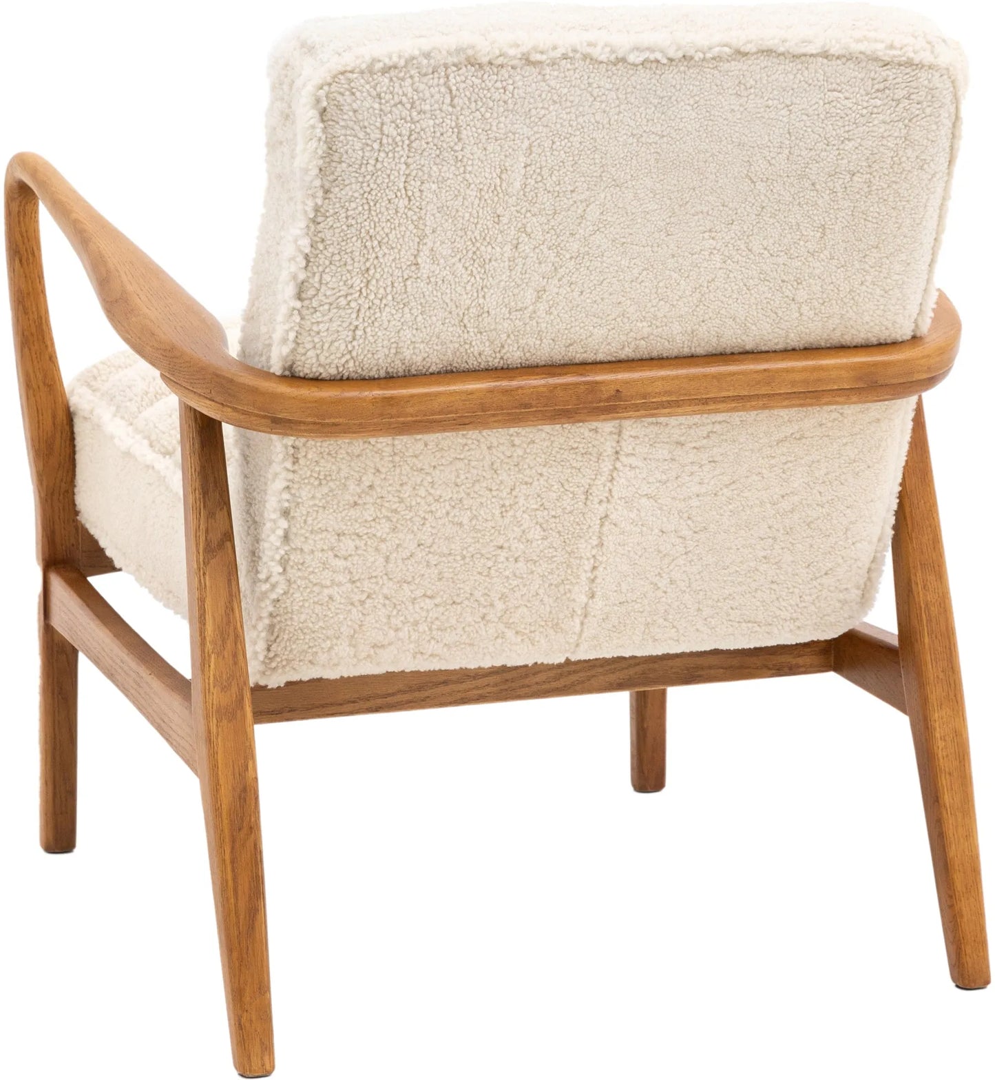 Gallery Direct Datsun Armchair in Cream Sheepskin