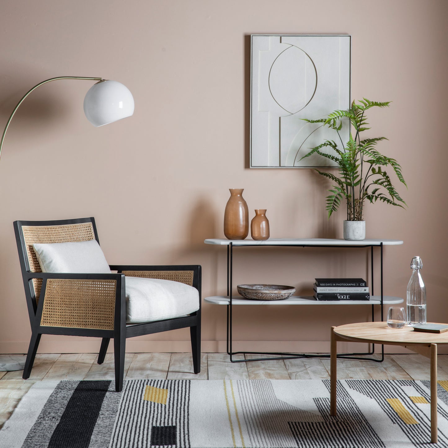 Gallery Direct Nagoya Armchair in Cream