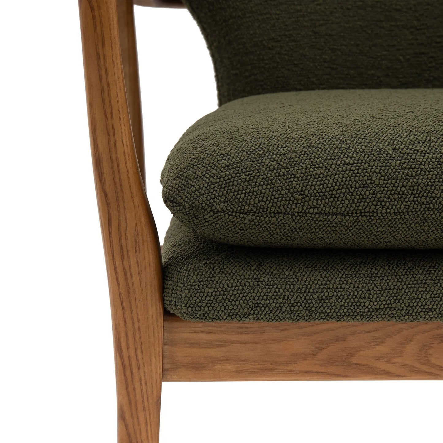 Gallery Direct Jensen Armchair in Green