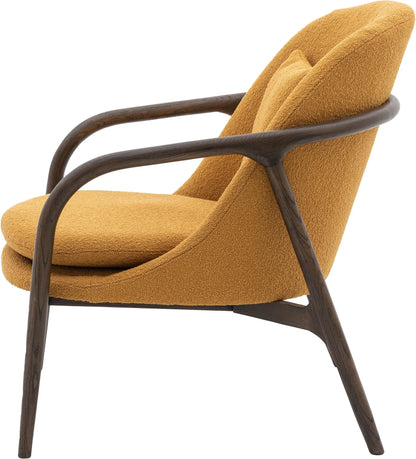 Gallery Direct Alegra Armchair in Ochre