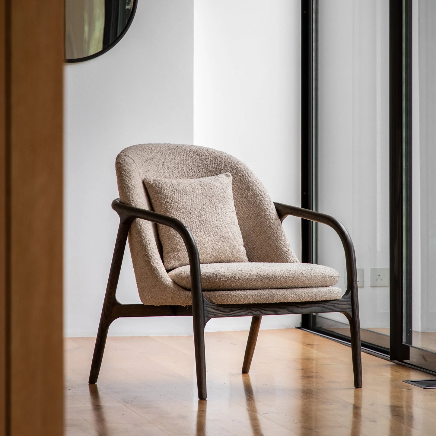 Gallery Direct Alegra Armchair Taupe