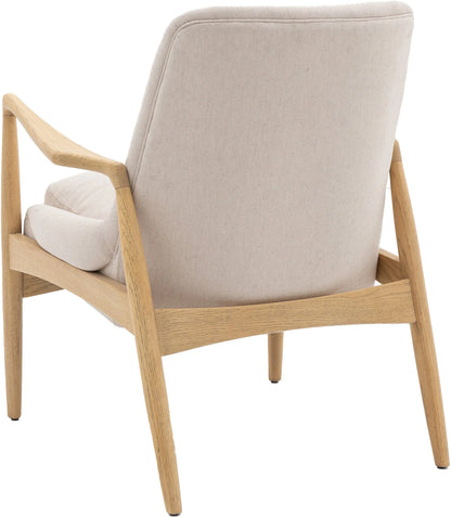 Gallery Direct Carrera Armchair in Natural Linen