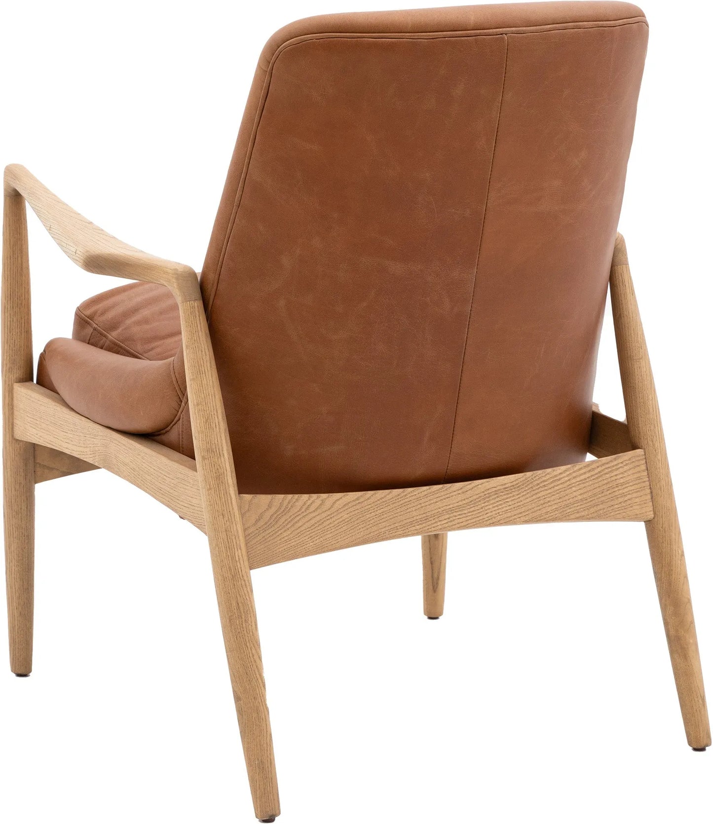 Gallery Direct Carrera Armchair in Brown Leather
