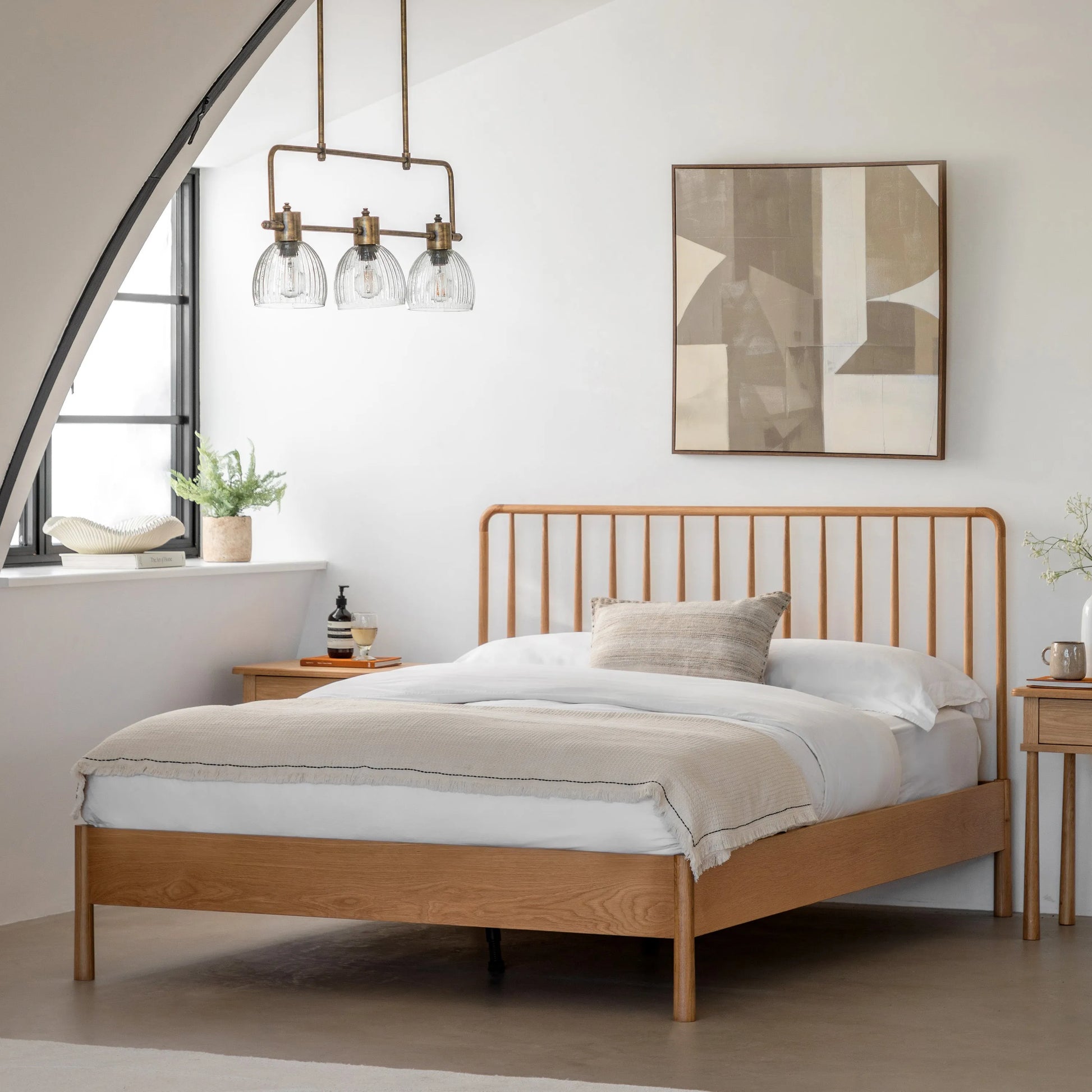 Gallery Direct Wycombe Spindle Double Bed