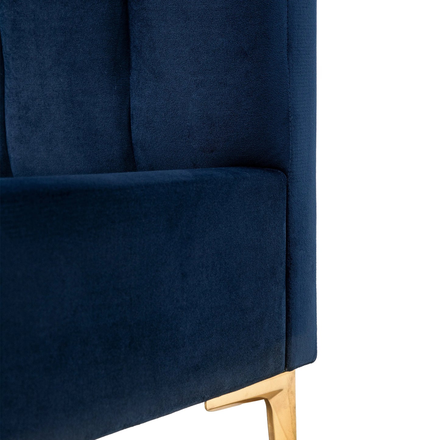 Gallery Direct Kensington Double Bed in Indigo