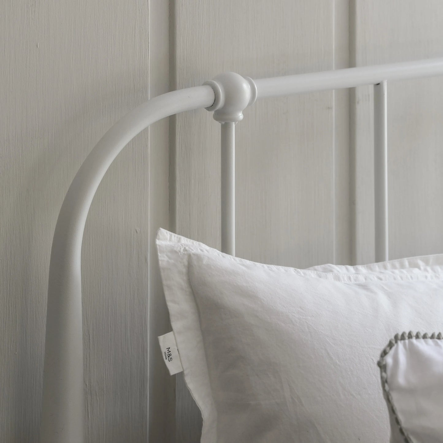 Gallery Direct Loughton Double Bedstead in Ivory