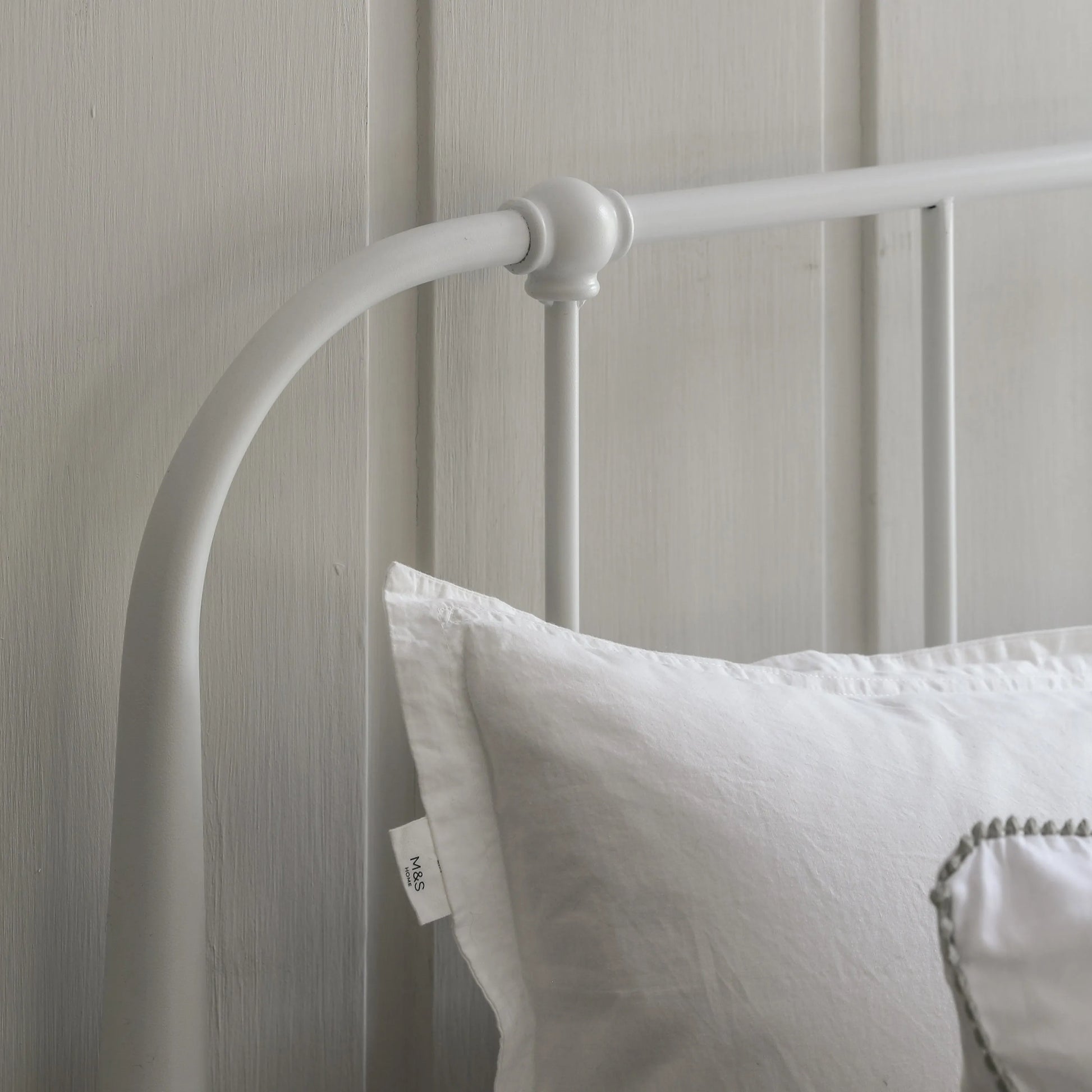 Gallery Direct Loughton Double Bedstead in Ivory