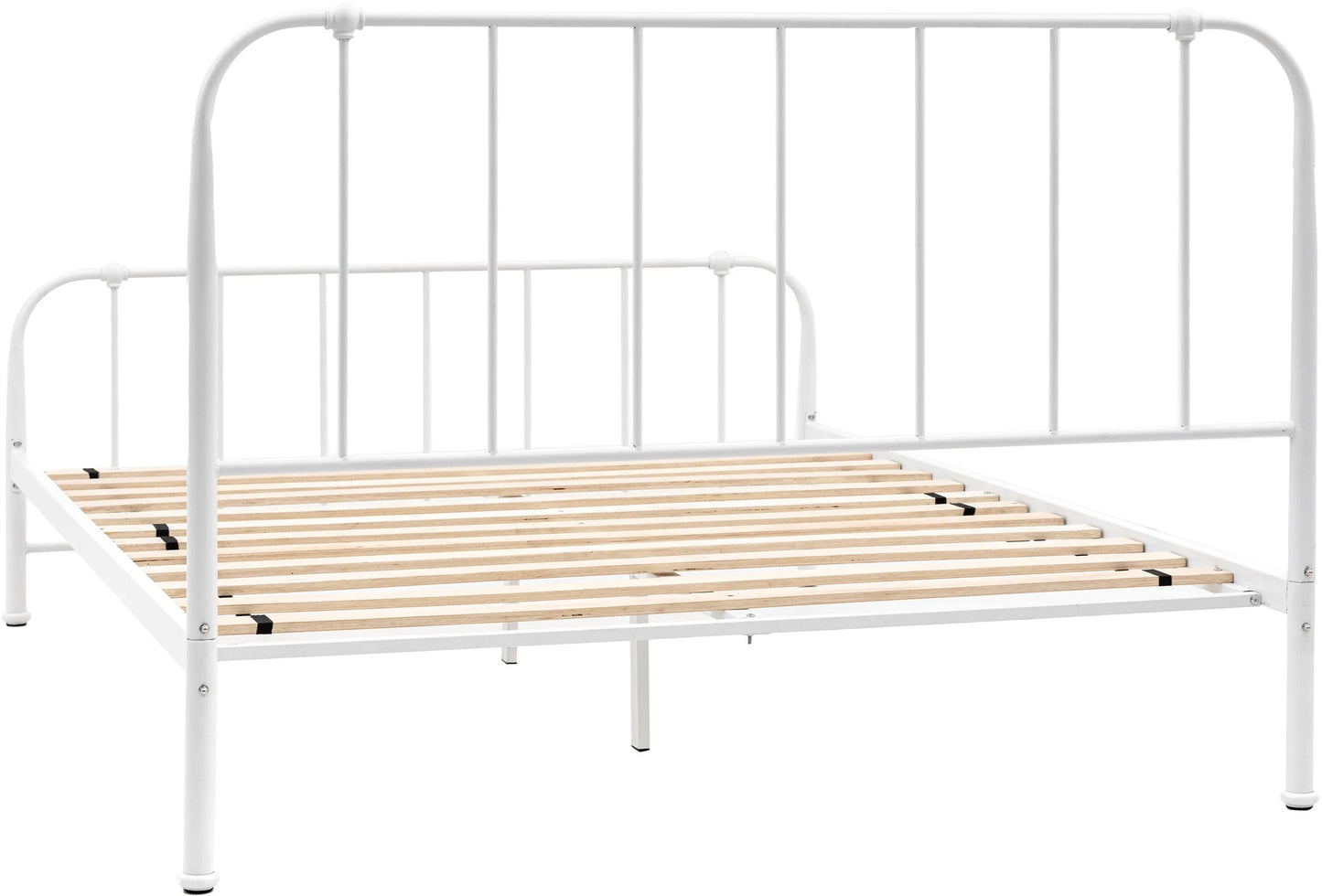 Gallery Direct Loughton Double Bedstead in Ivory