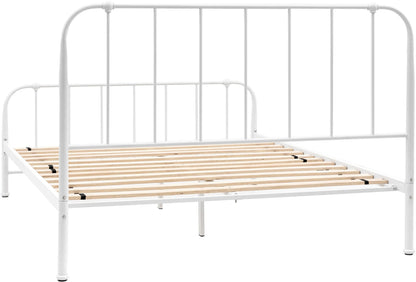 Gallery Direct Loughton Double Bedstead in Ivory