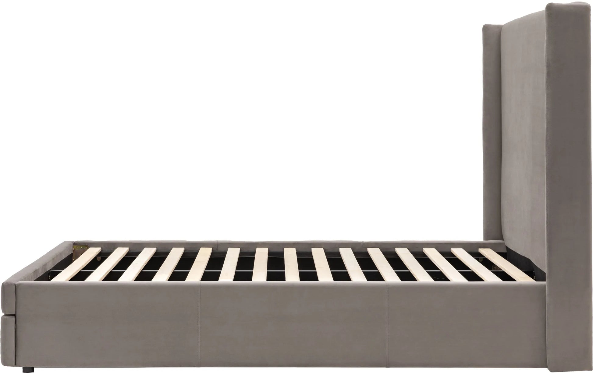 Gallery Direct Halstead Double Bed in Taupe