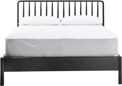 Gallery Direct Wycombe Double Spindle Bed Black