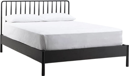 Gallery Direct Wycombe Double Spindle Bed Black