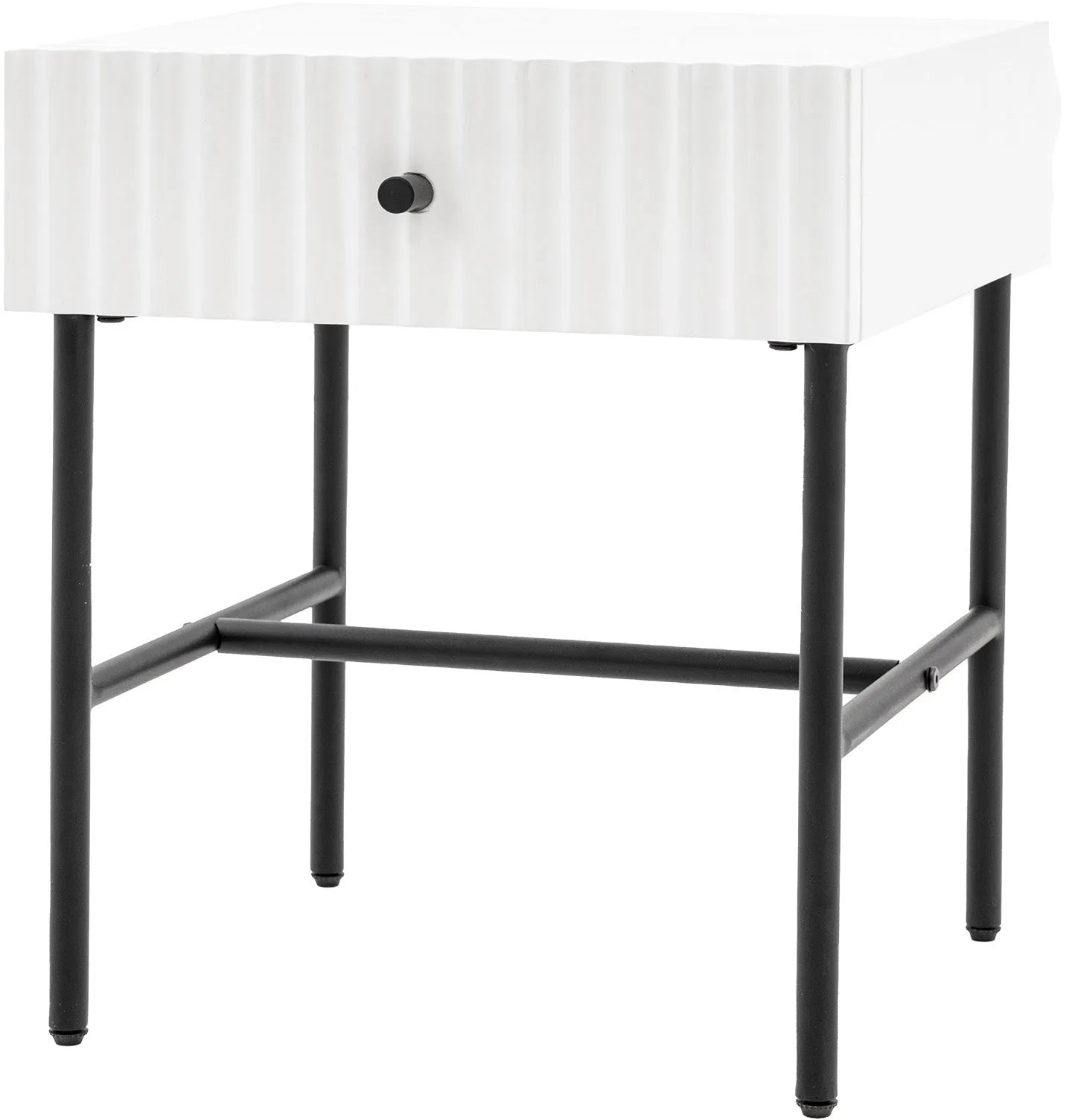 Gallery Direct Buckhurst Bedside Table in White