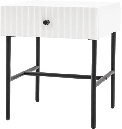 Gallery Direct Buckhurst Bedside Table in White