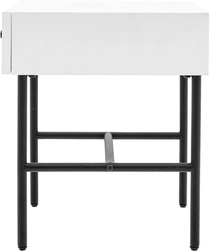 Gallery Direct Buckhurst Bedside Table in White