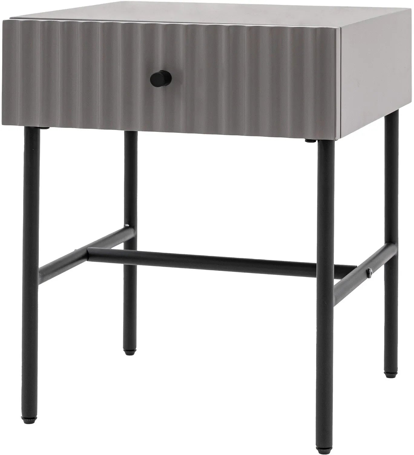 Gallery Direct Buckhurst Bedside Table in Grey