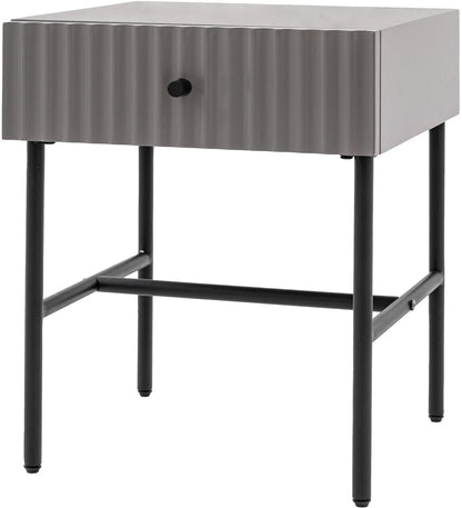 Gallery Direct Buckhurst Bedside Table in Grey