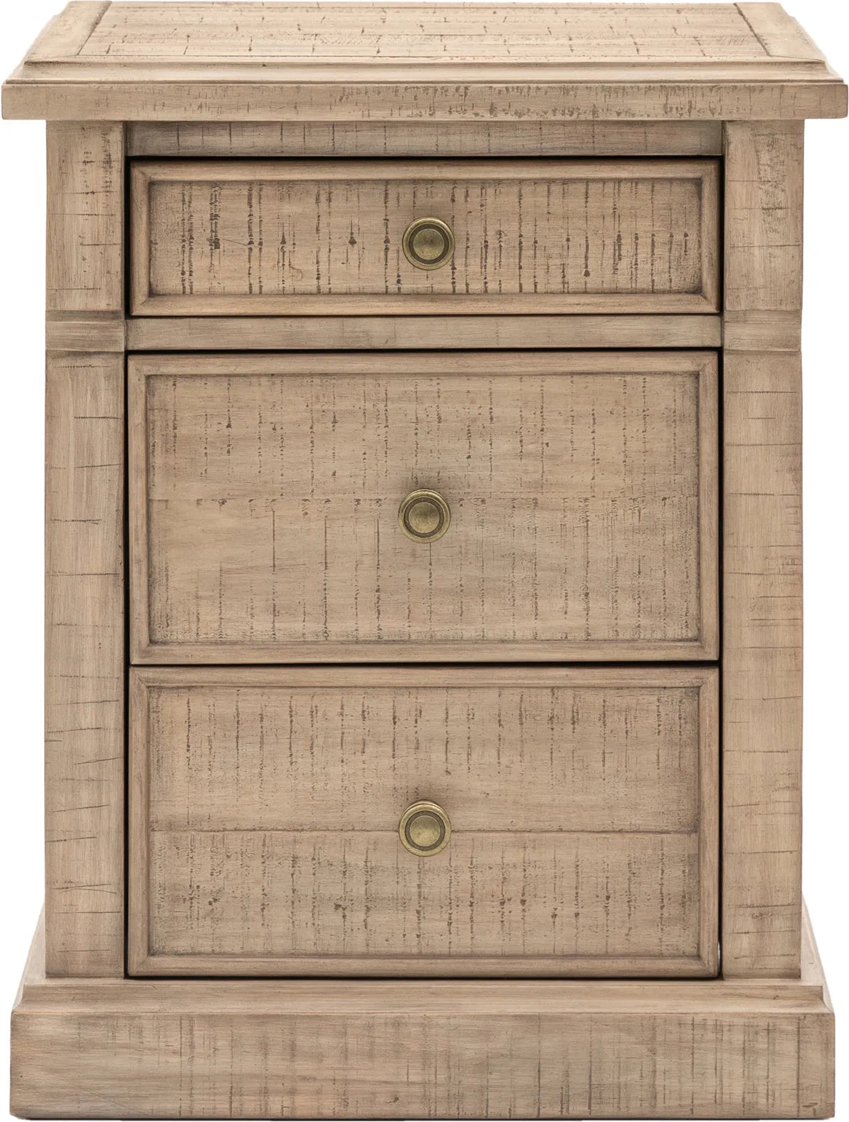 Gallery Direct Vancouver 3 Drawer Bedside
