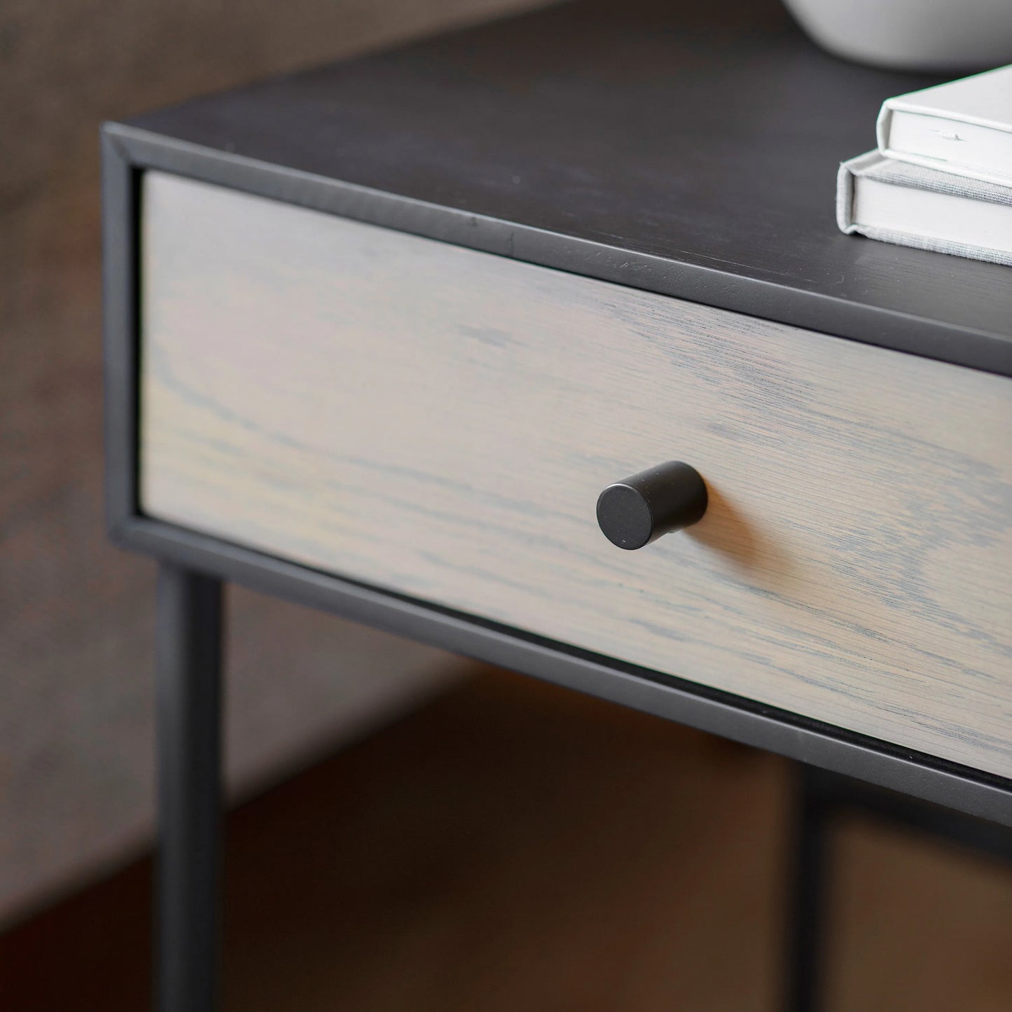 Gallery Direct Carbury 1 Drawer Bedside Table