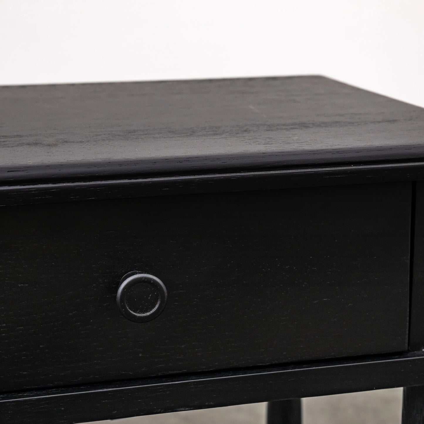 Gallery Direct Wycombe 1 Drawer Bedside Black