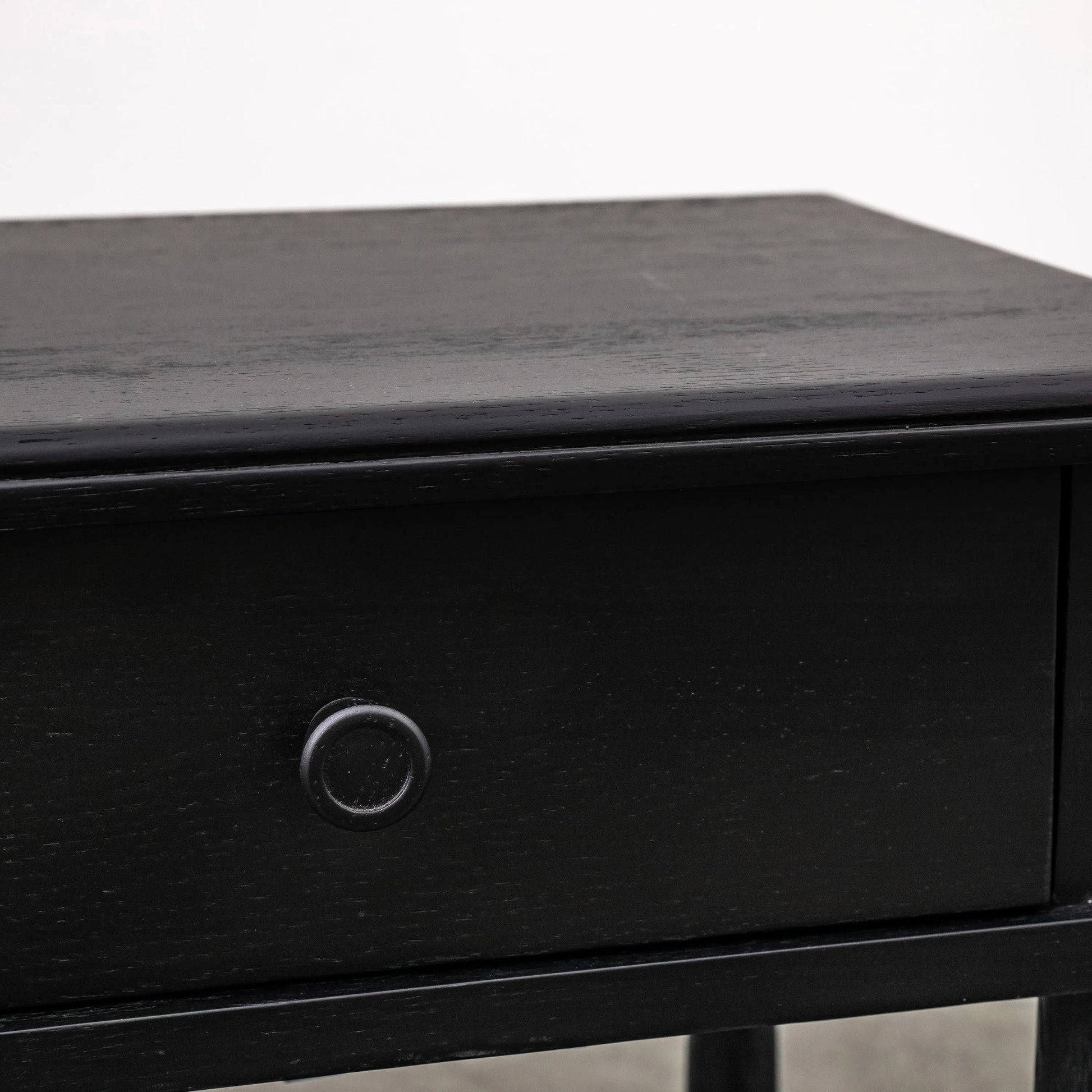 Gallery Direct Wycombe 1 Drawer Bedside Black