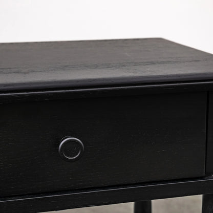 Gallery Direct Wycombe 1 Drawer Bedside Black