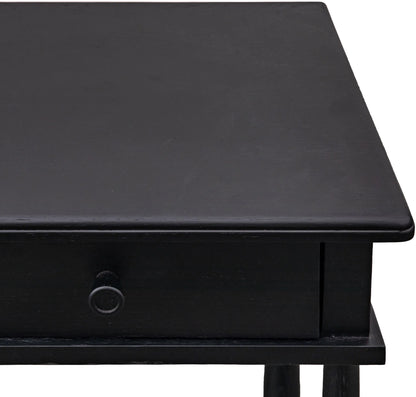 Gallery Direct Wycombe 1 Drawer Bedside Black