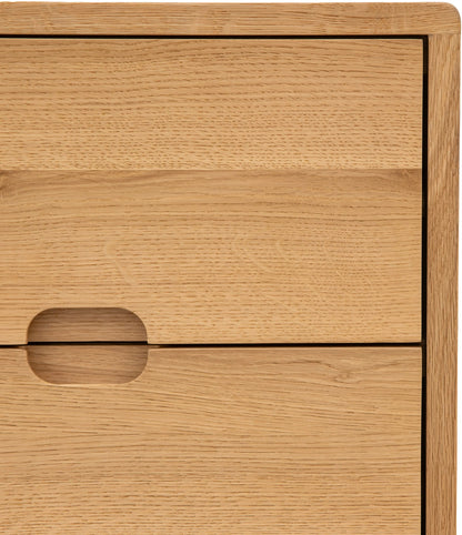 Gallery Direct Craft 5 Drawer Chest in Natural