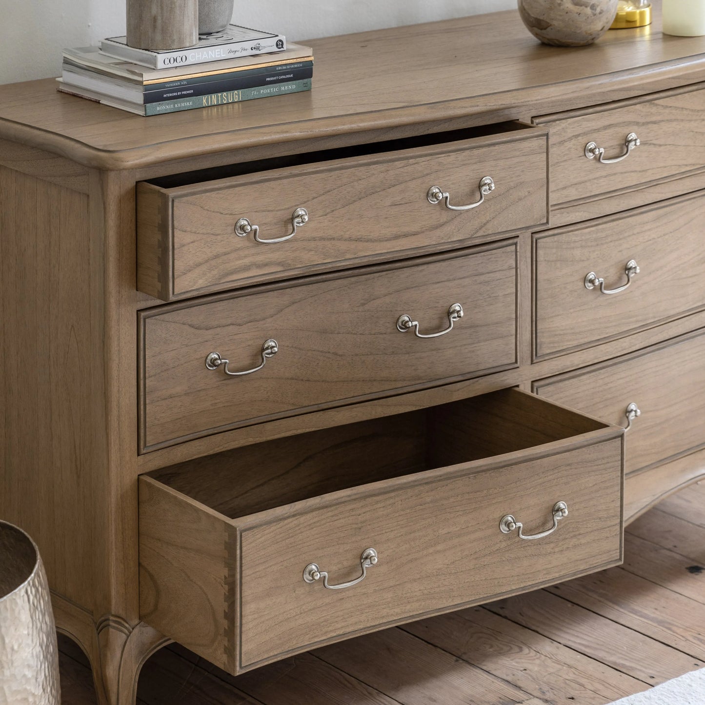 Gallery Direct Chic Weathered 6 Drawer Chest