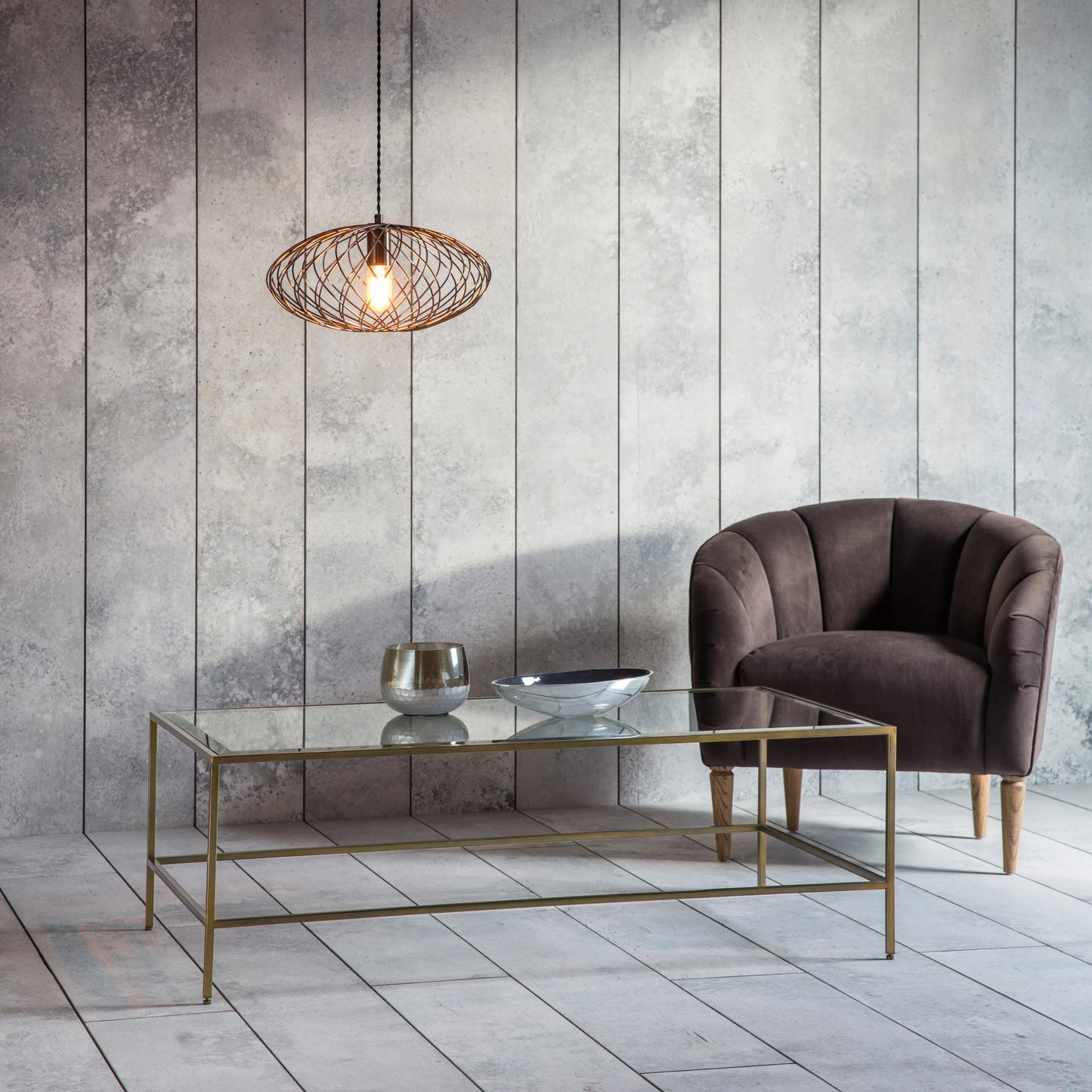 Gallery Direct Rothbury Coffee Table Bronze