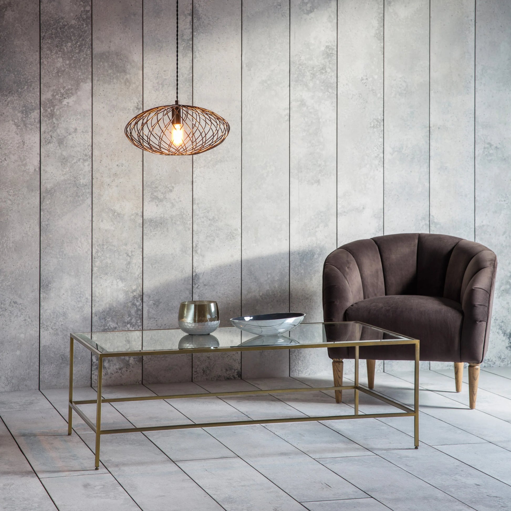 Gallery Direct Rothbury Coffee Table Bronze