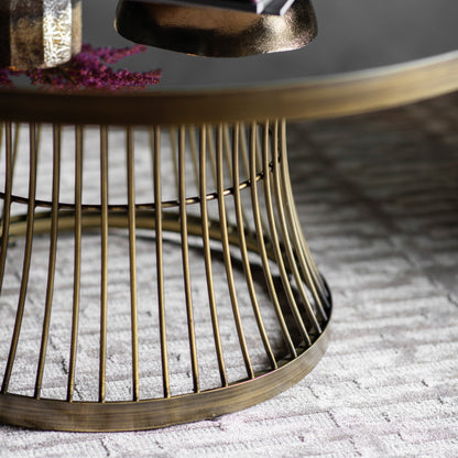 Gallery Direct Pickford Coffee Table in Bronze