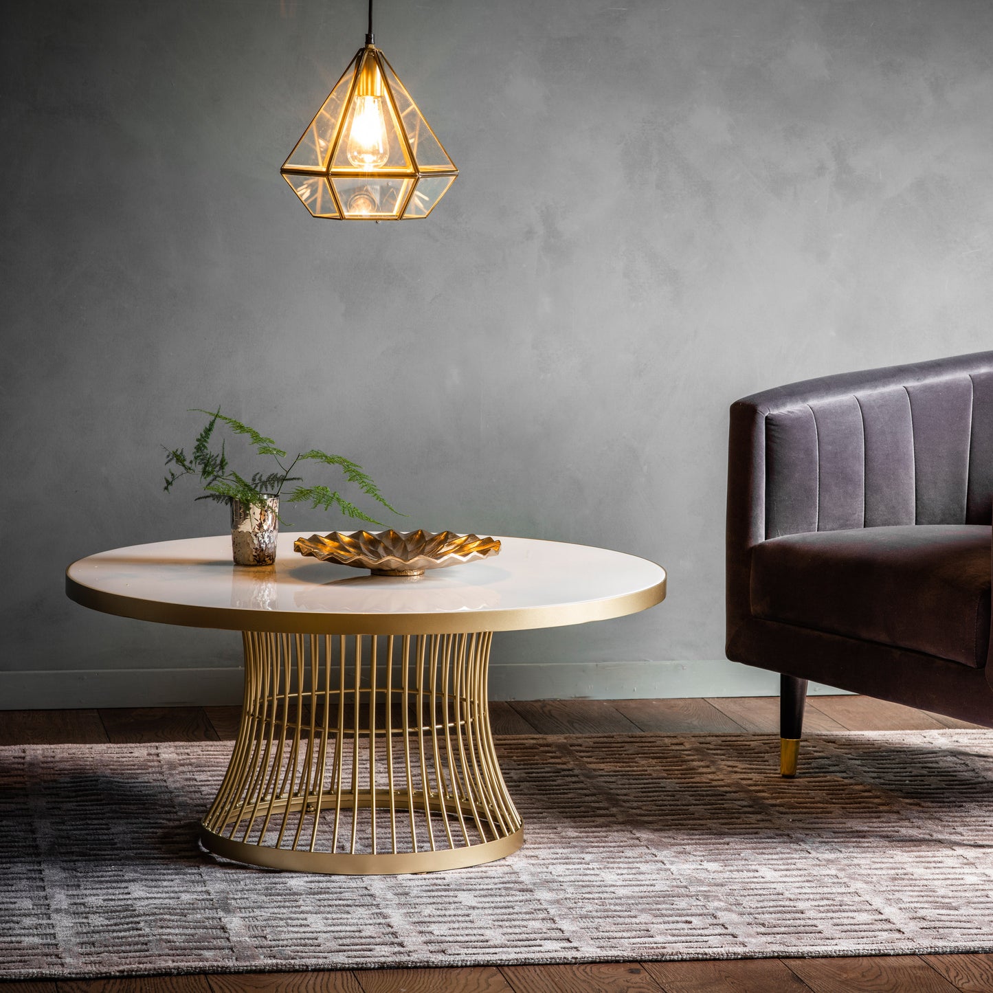 Gallery Direct Pickford Coffee Table in Champagne