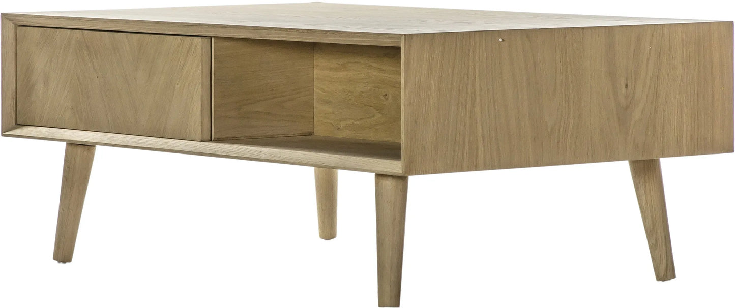 Gallery Direct Milano 2 Drawer Coffee Table